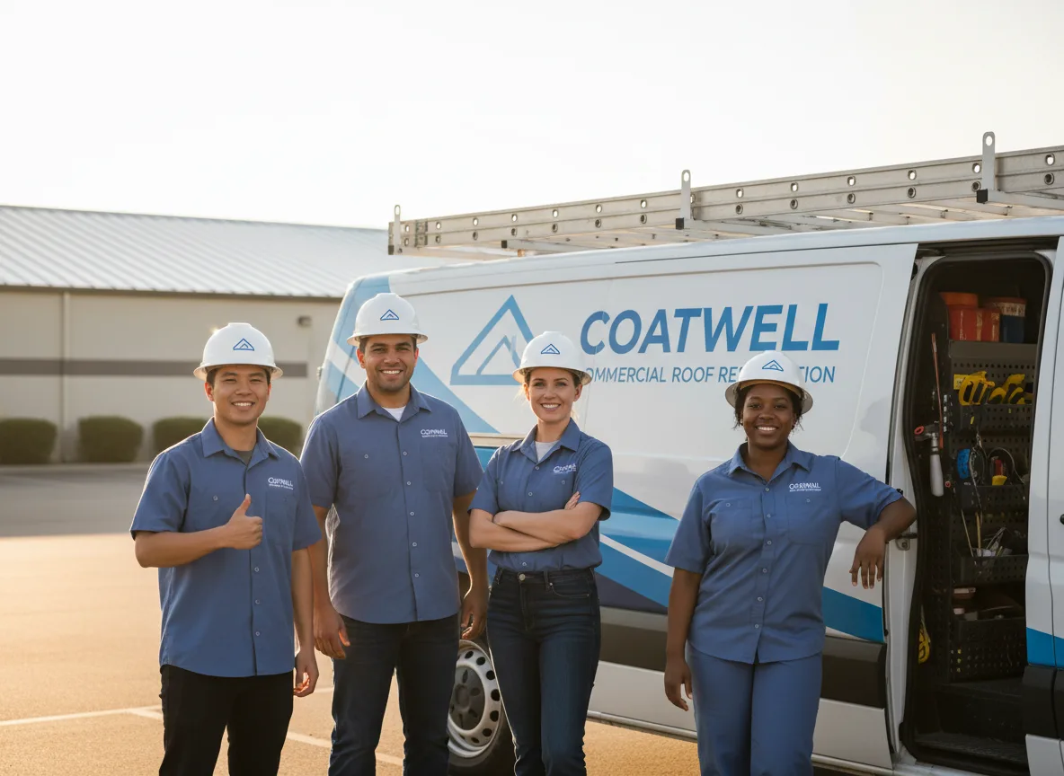Commercial roof coating company in Marion, KS